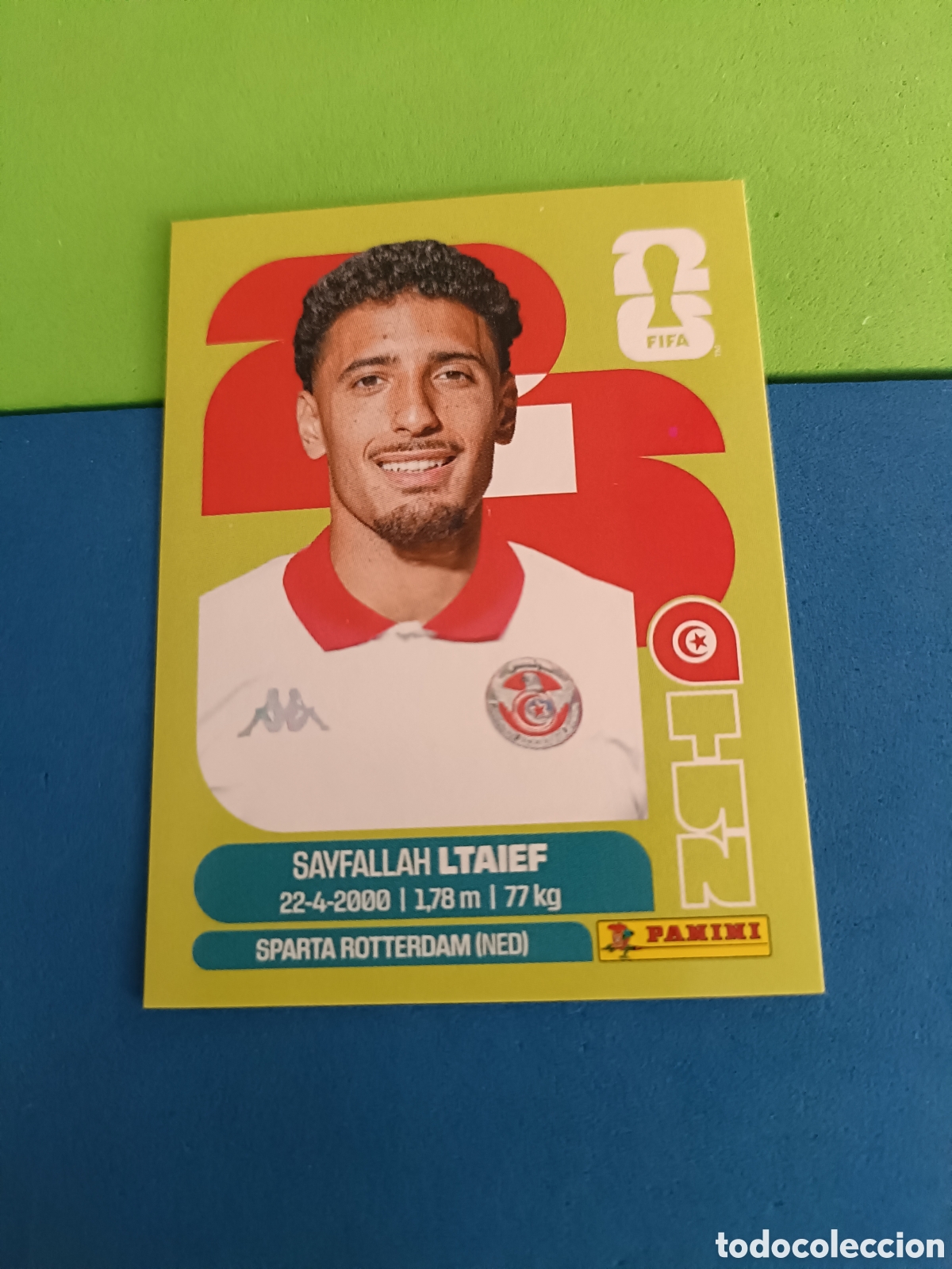 Cromos de f&uacute;tbol: Panini United Edition Mundial Fifa World cup 2026 26 sticker - TUN 19 Ltaief