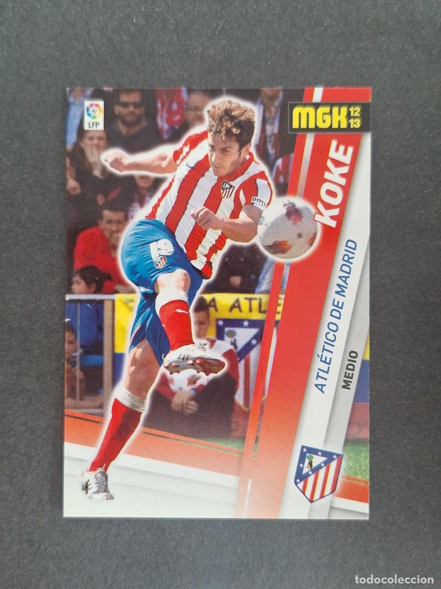 Cromos de f&uacute;tbol: L2 KOKE ATLETICO DE MADRID 31 PANINI MEGACRACKS 2012 2013 12 13