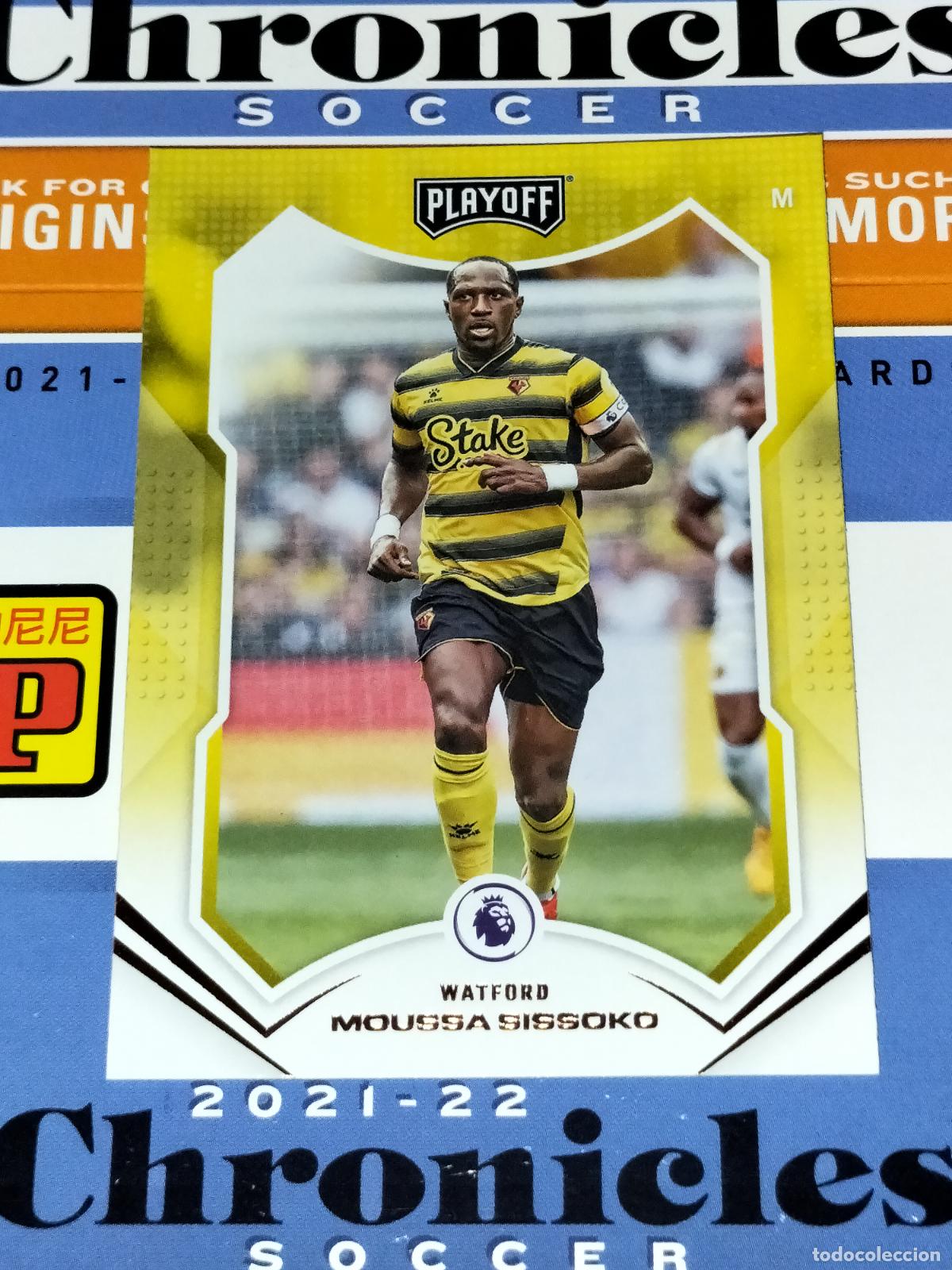 Cromos de f&uacute;tbol: N&ordm; 78 MOUSSA SISSOKO WATFORD CARD CHRONICLES PLAYOFF PREMIER SOCCER 2021 2022 21 22 PANINI