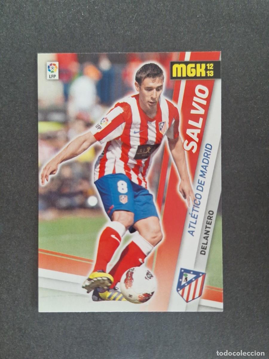 Cromos de f&uacute;tbol: L2 SALVIO ATLETICO DE MADRID 34 PANINI MEGACRACKS 2012 2013 12 13