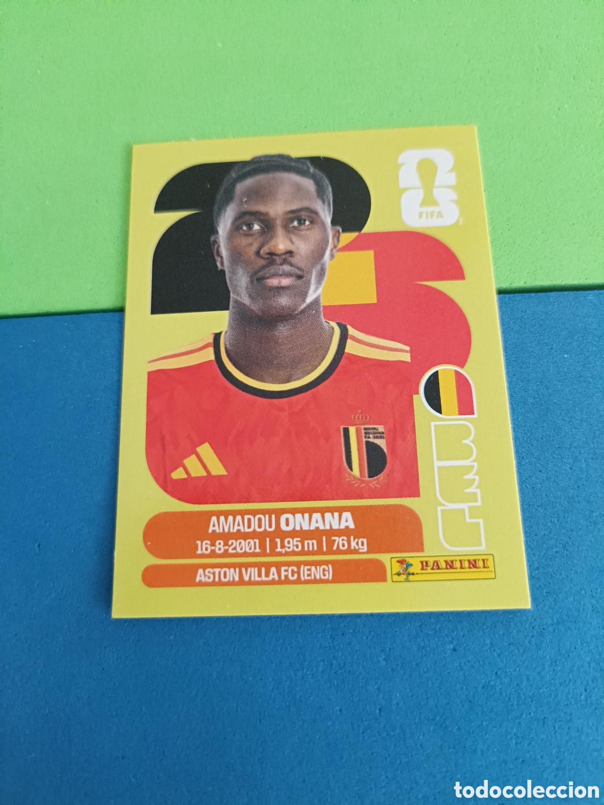 Cartes &agrave; collectionner de Football: Panini United Edition Mundial Fifa World cup 2026 26 sticker - BEL 10 Onana