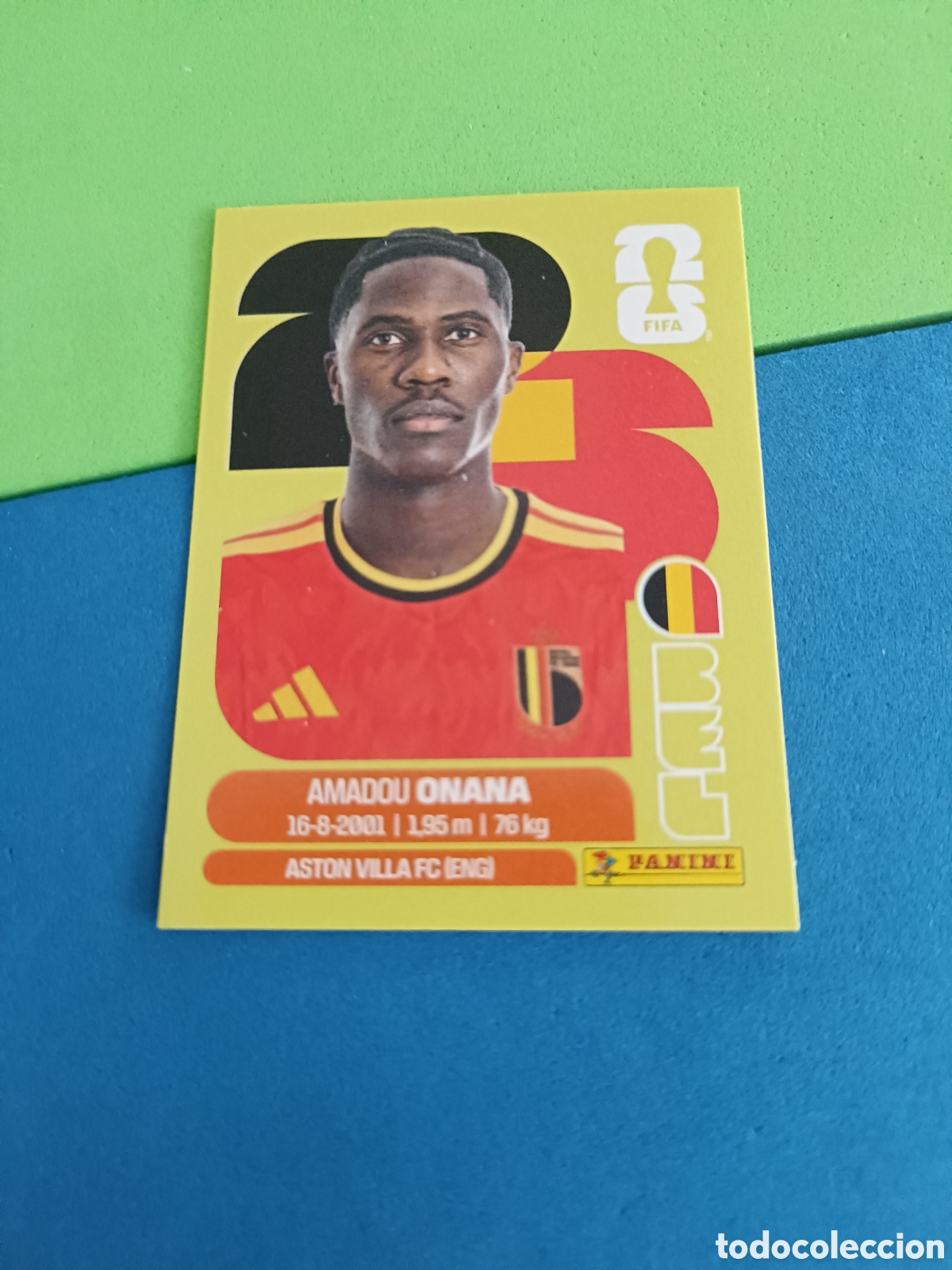 Cartes &agrave; collectionner de Football: Panini United Edition Mundial Fifa World cup 2026 26 sticker - BEL 10 Onana