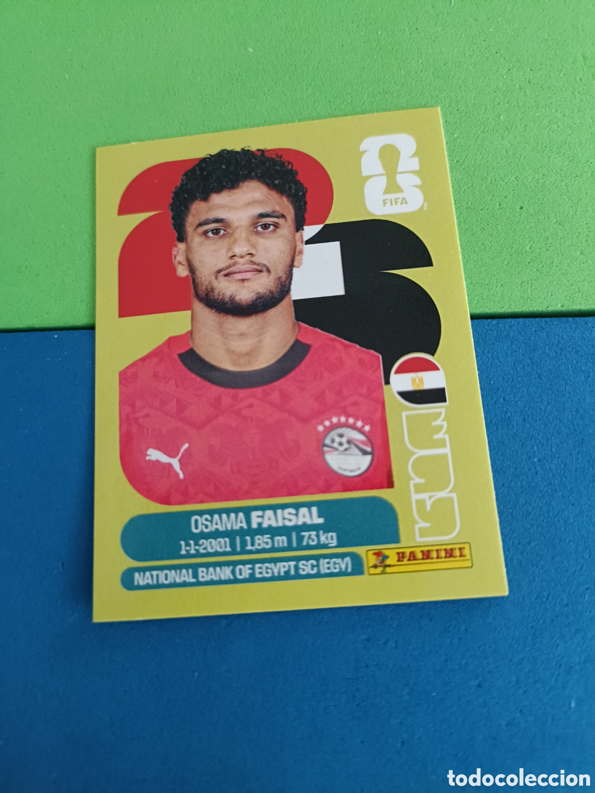 Cromos de f&uacute;tbol: Panini United Edition Mundial Fifa World cup 2026 26 sticker - EGY 16 Faysal