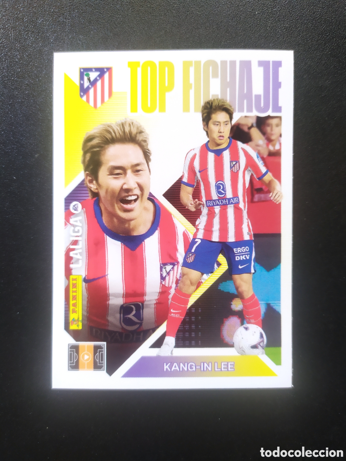 Cromos de f&uacute;tbol: Liga este 2026 2027 26 27 panini Kang-In Lee n&deg; 68 Atl&eacute;tico Madrid