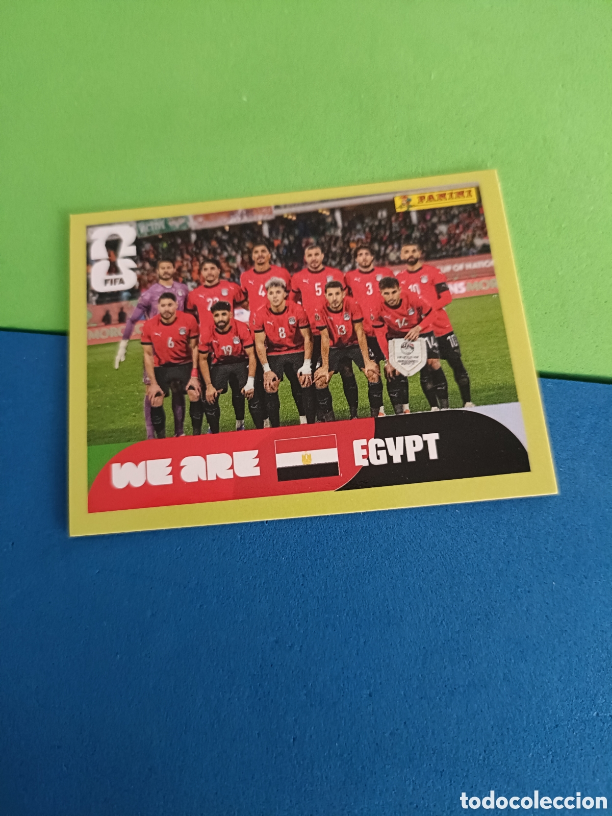 Cromos de f&uacute;tbol: Panini United Edition Mundial Fifa World cup 2026 26 sticker - EGY 13 Equipo Egipto