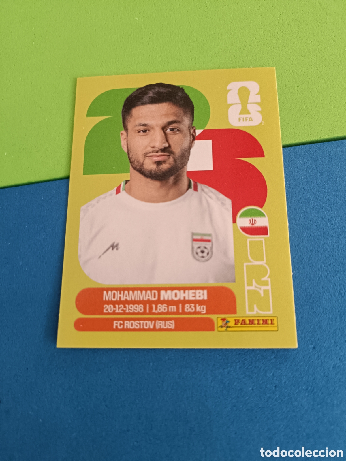 Cromos de f&uacute;tbol: Panini United Edition Mundial Fifa World cup 2026 26 sticker - IRN 16 Mohebi