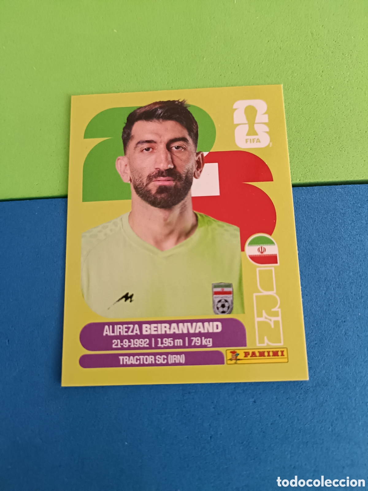 Cromos de f&uacute;tbol: Panini United Edition Mundial Fifa World cup 2026 26 sticker - IRN 2 Beiranvand
