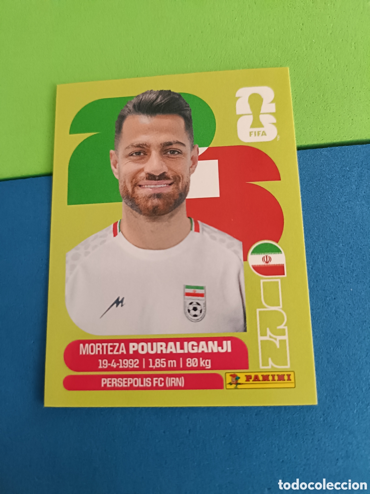 Cromos de f&uacute;tbol: Panini United Edition Mundial Fifa World cup 2026 26 sticker - IRN 3 Pouraliganji