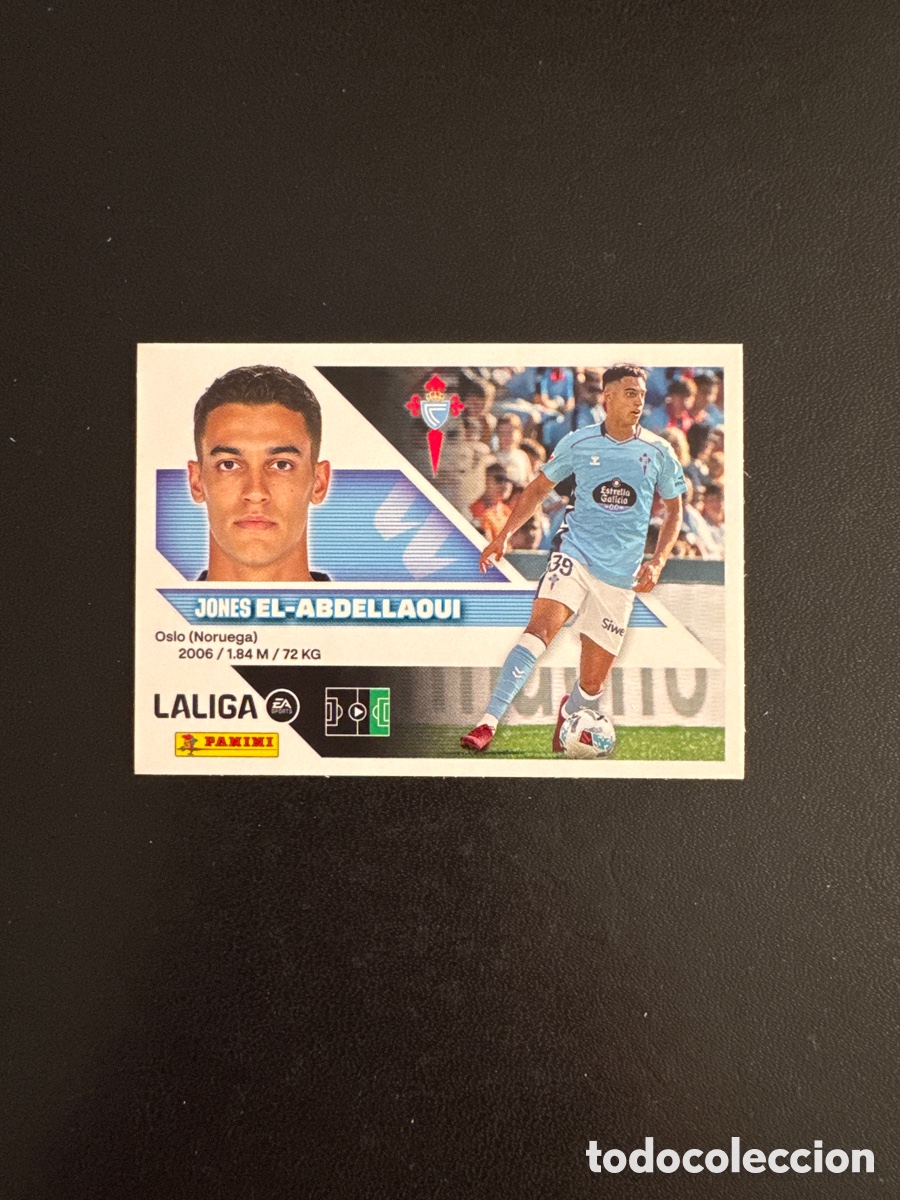 Cromos de f&uacute;tbol: EL ABDELLAOUI CELTA DE VIGO NUMERO 18B LIGA ESTE 2026 2027