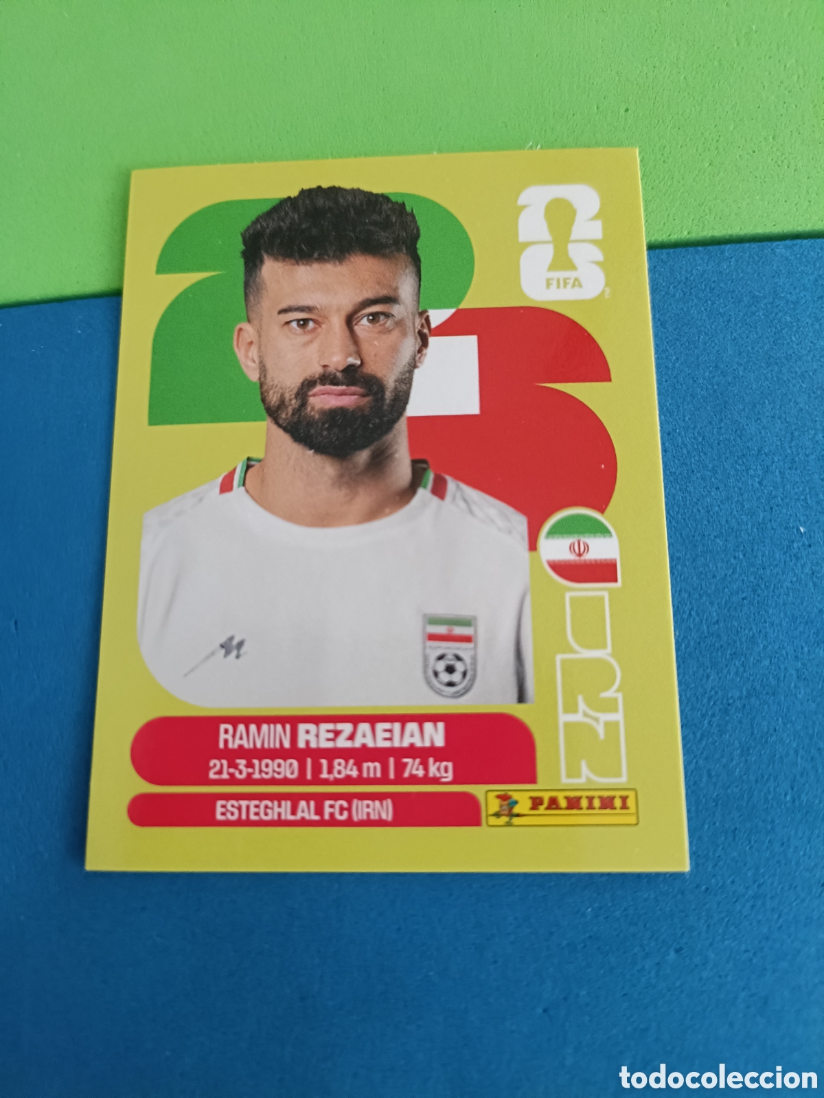 Cromos de f&uacute;tbol: Panini United Edition Mundial Fifa World cup 2026 26 sticker - IRN 7 Rezaeian