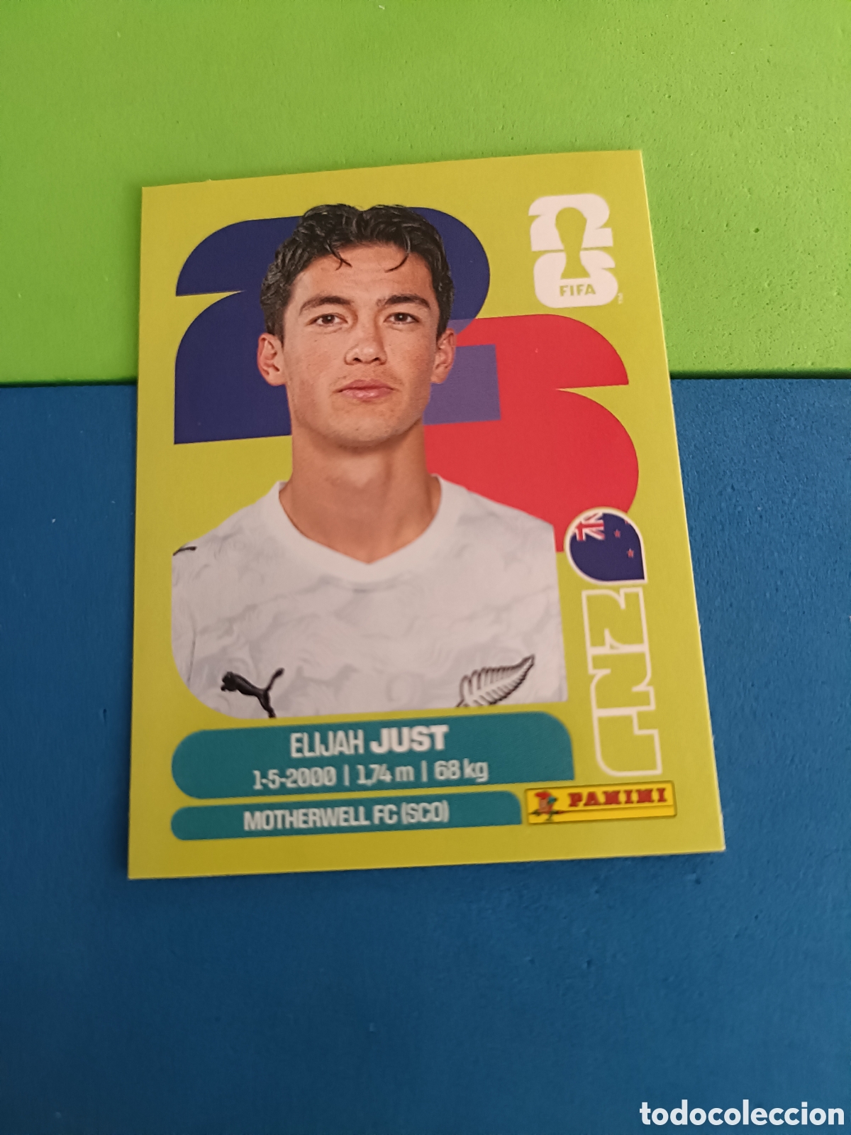 Cromos de f&uacute;tbol: Panini United Edition Mundial Fifa World cup 2026 26 sticker - NZL 18 Just