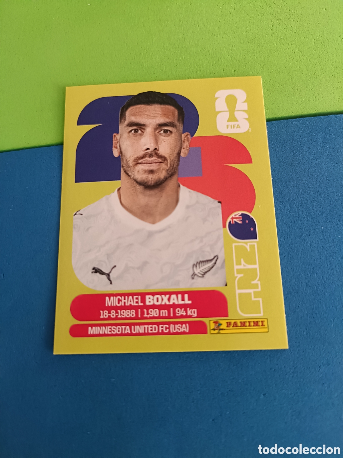 Cromos de f&uacute;tbol: Panini United Edition Mundial Fifa World cup 2026 26 sticker - NZL 4 Boxall
