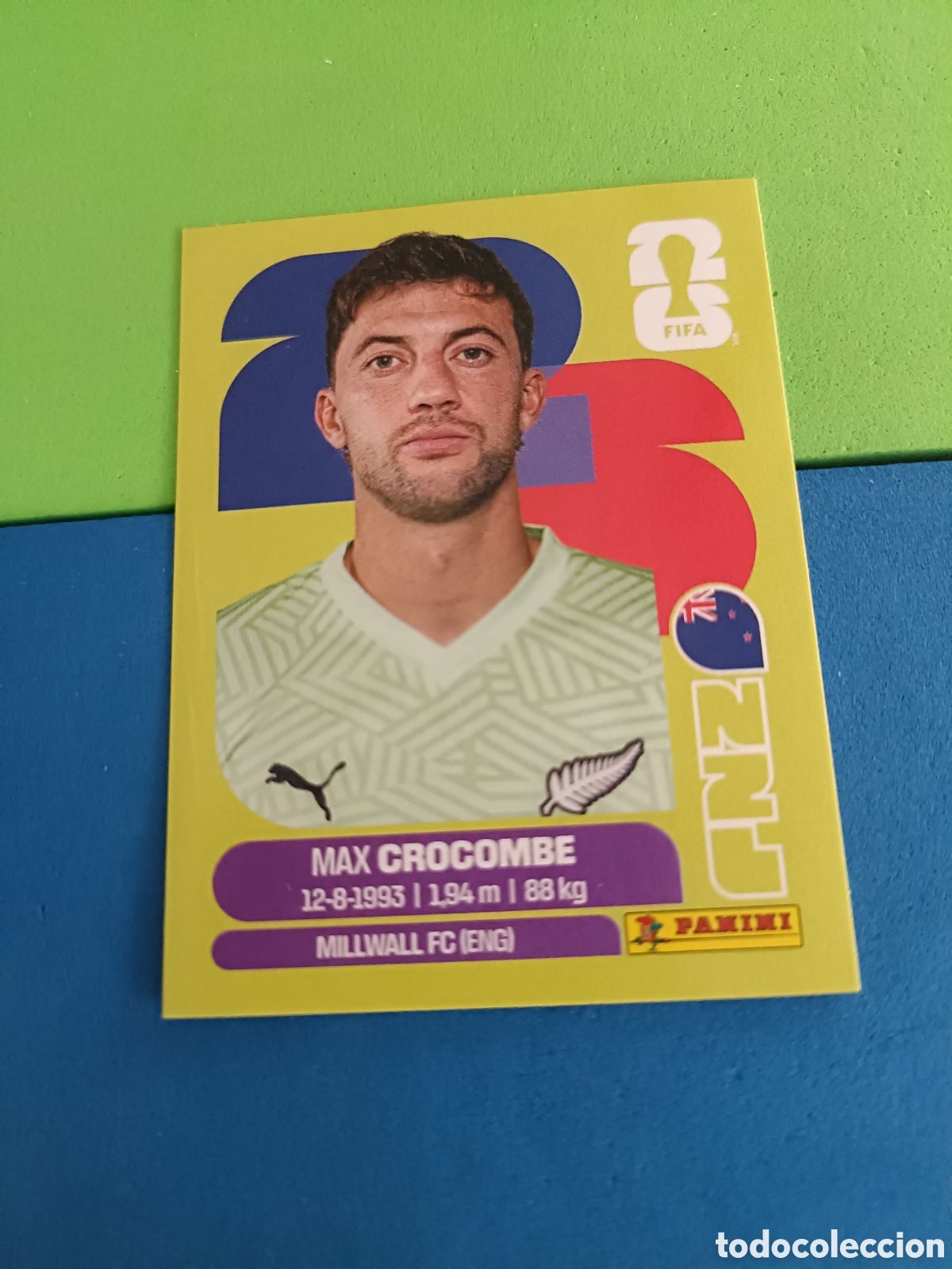 Cromos de f&uacute;tbol: Panini United Edition Mundial Fifa World cup 2026 26 sticker - NZL 2 Crocombe