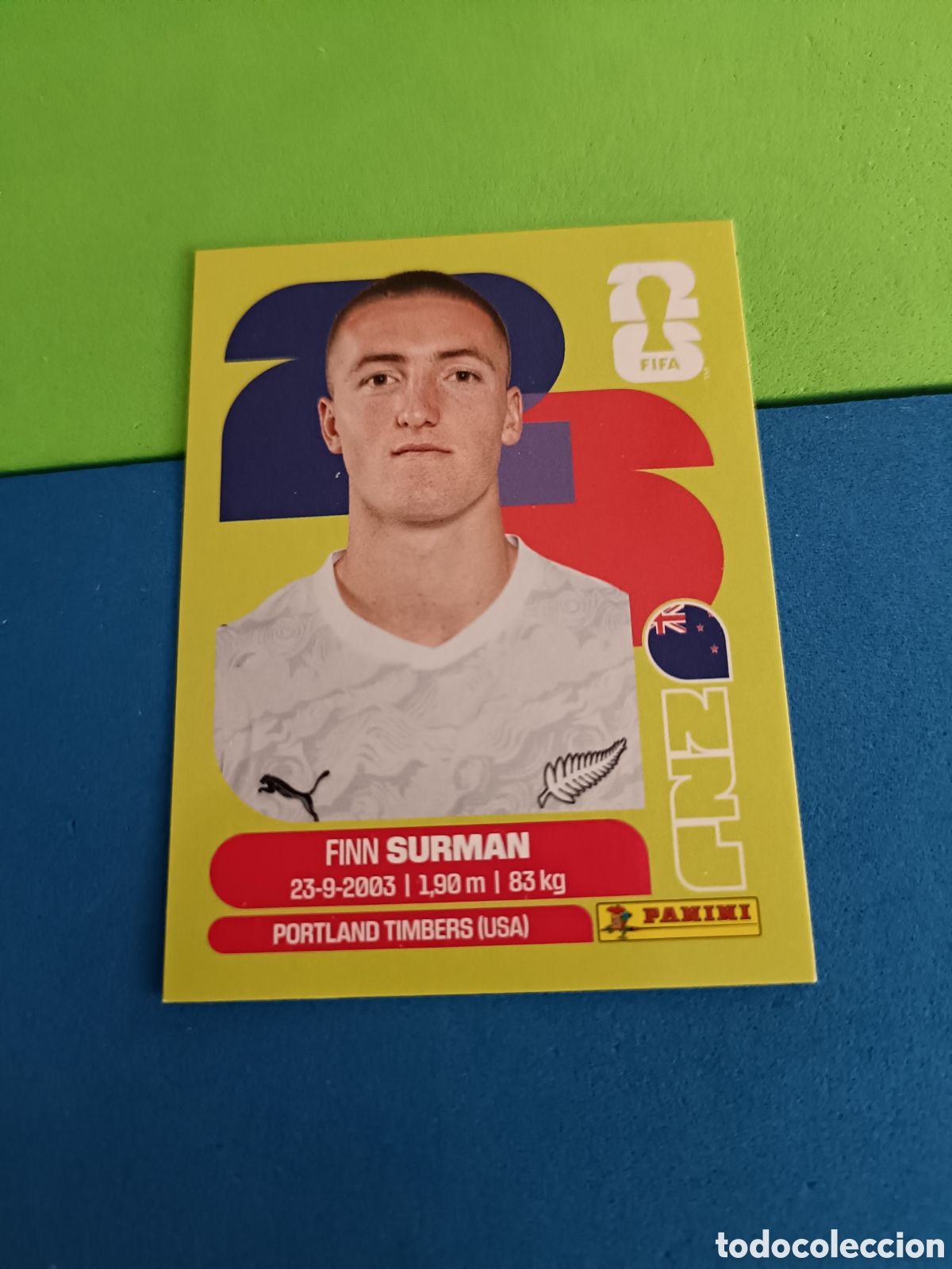 Cromos de f&uacute;tbol: Panini United Edition Mundial Fifa World cup 2026 26 sticker - NZL 9 Surman