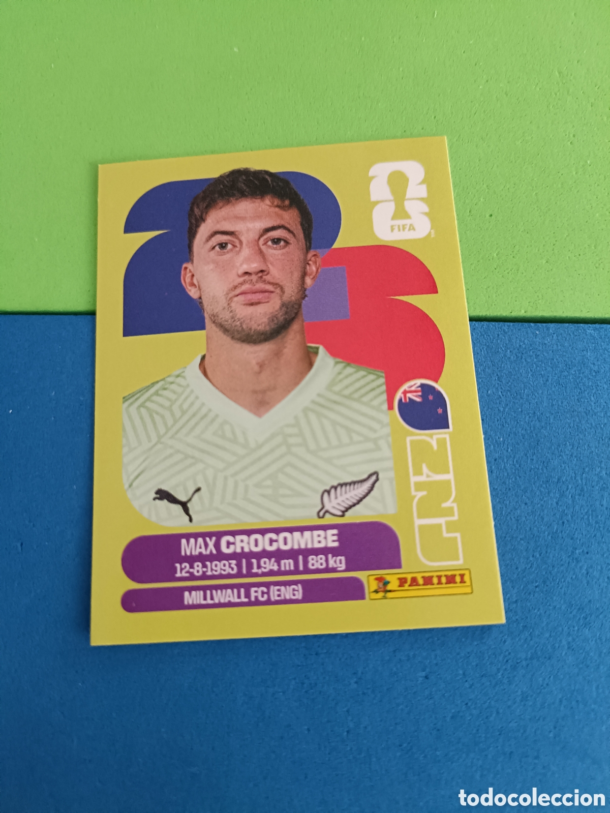 Cromos de f&uacute;tbol: Panini United Edition Mundial Fifa World cup 2026 26 sticker - NZL 2 Crocombe