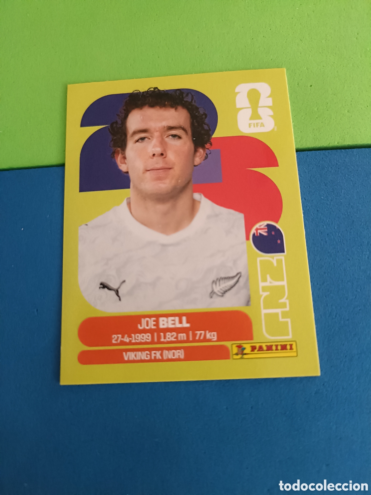 Cromos de f&uacute;tbol: Panini United Edition Mundial Fifa World cup 2026 26 sticker - NZL 10 Bell