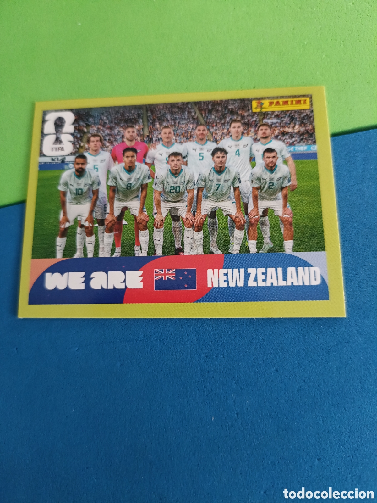Cromos de f&uacute;tbol: Panini United Edition Mundial Fifa World cup 2026 26 sticker - NZL 13 Equipo Nueva Zelanda