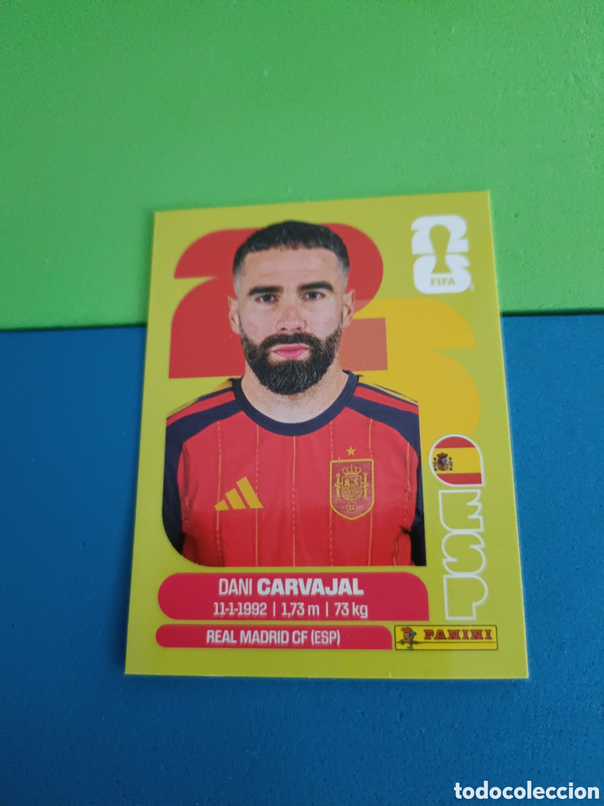 Cromos de f&uacute;tbol: Panini United Edition Mundial Fifa World cup 2026 26 sticker - ESP 7 Carvajal Espa&ntilde;a