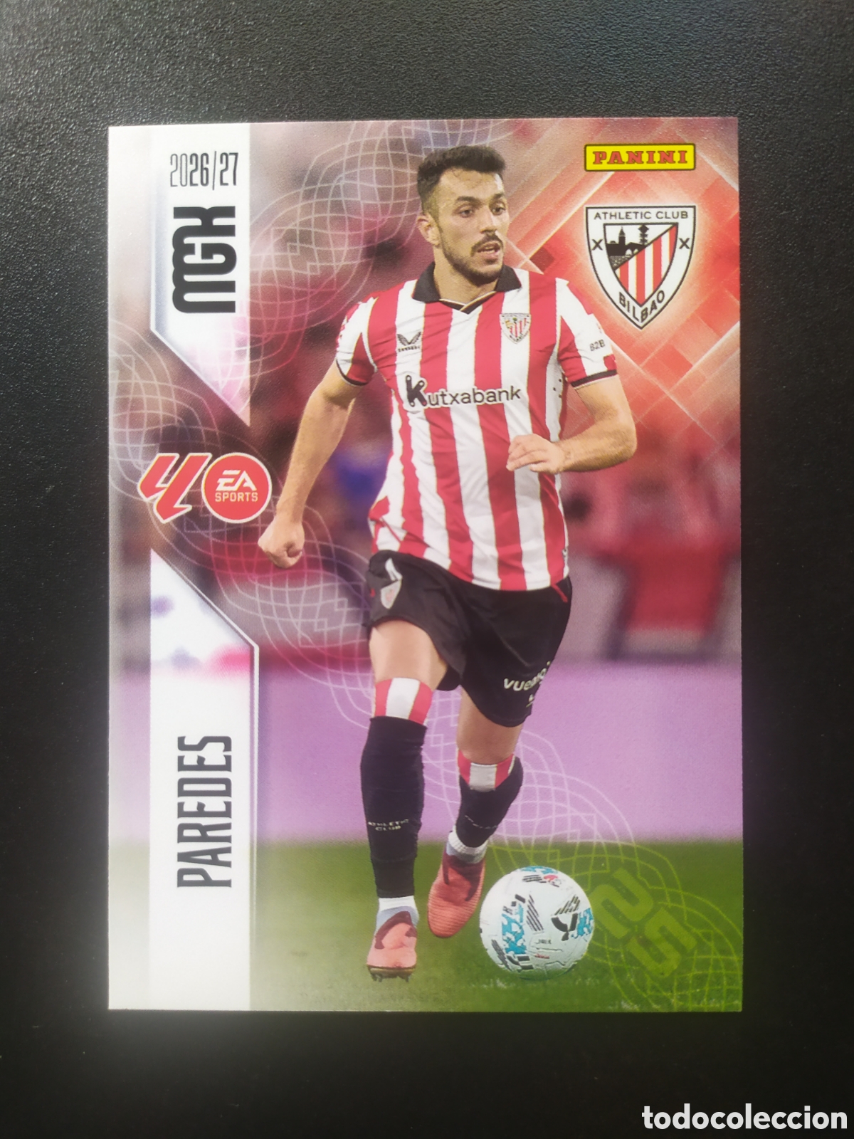 Cromos de Futebol: Megacracks 2026 2027 26 27 panini Paredes n&deg; 42 Athletic Bilbao