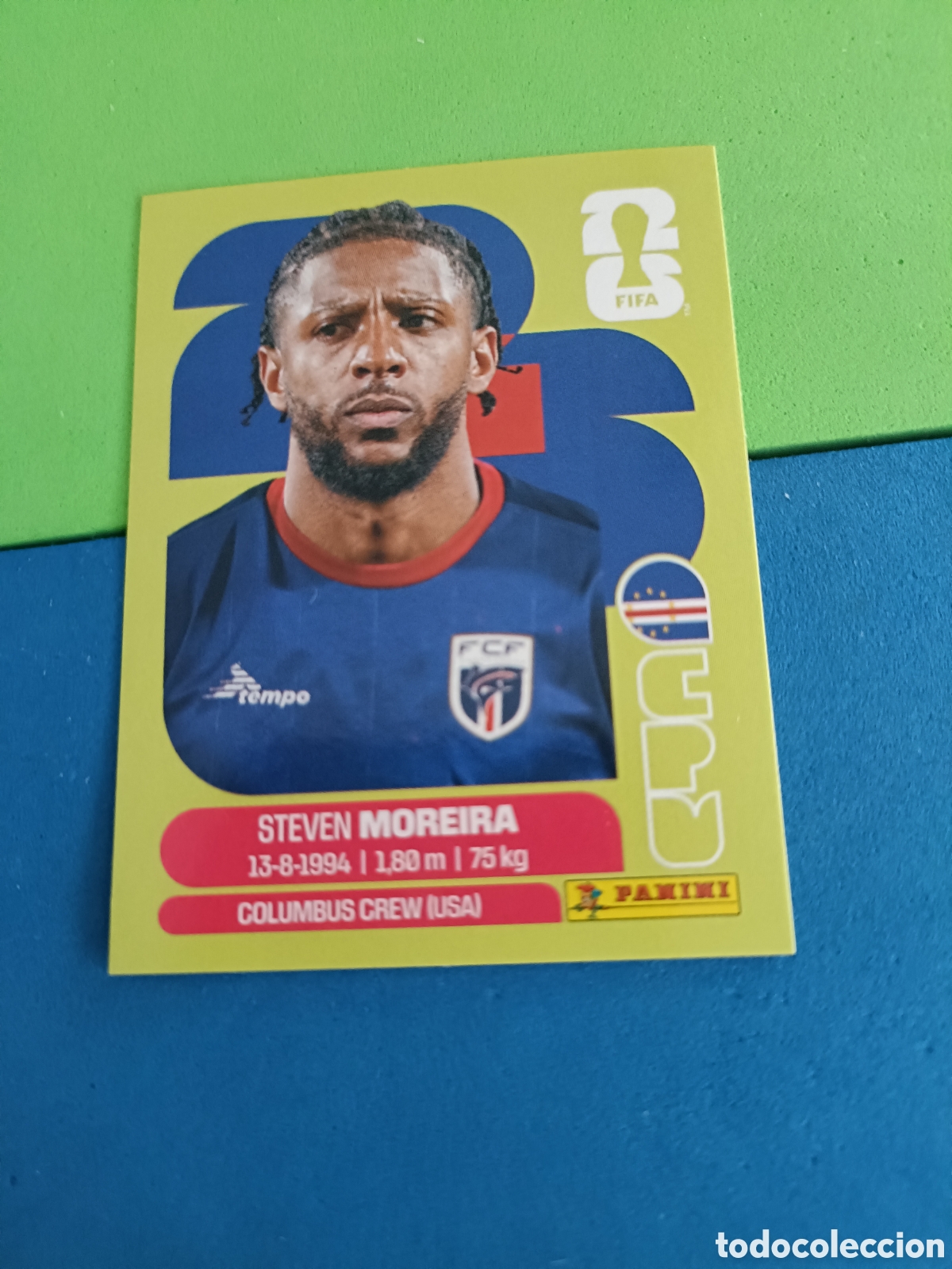 Cromos de f&uacute;tbol: Panini United Edition Mundial Fifa World cup 2026 26 sticker - CPV 6 Moreira