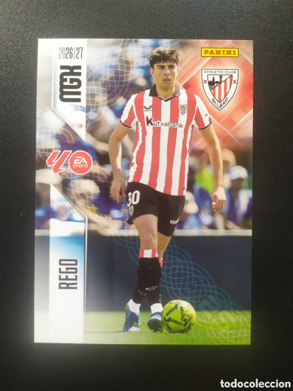 Cromos de f&uacute;tbol: Megacracks 2026 2027 26 27 panini Rego n&deg; 47 Athletic Bilbao