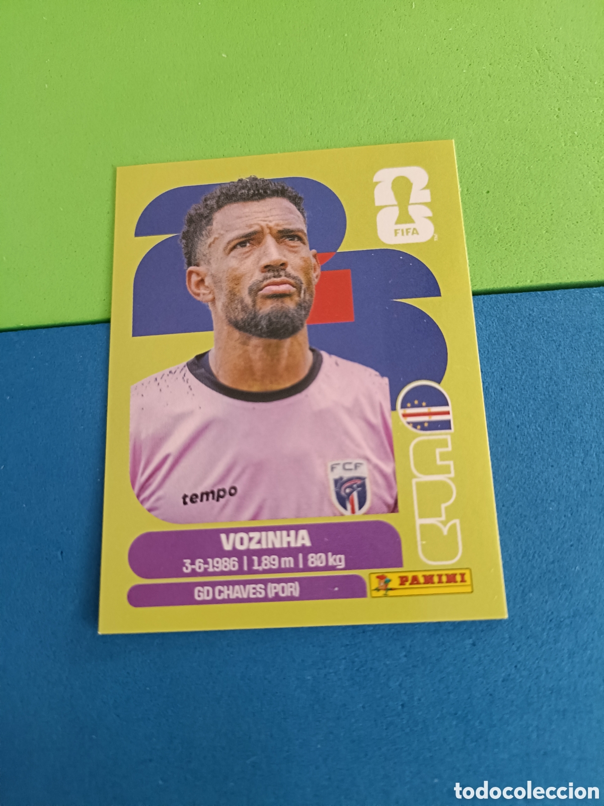 Cromos de f&uacute;tbol: Panini United Edition Mundial Fifa World cup 2026 26 sticker - CPV 2 Vozinha