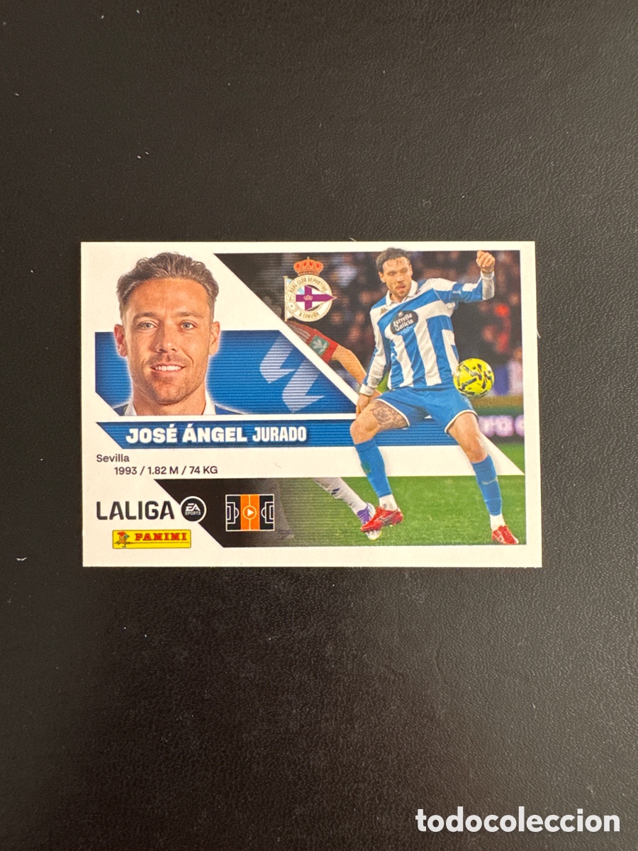 Cromos de f&uacute;tbol: JOS&Eacute; ANGEL DEPORTIVO DE LA CORU&Ntilde;A NUMERO 14 LIGA ESTE 2026 2027