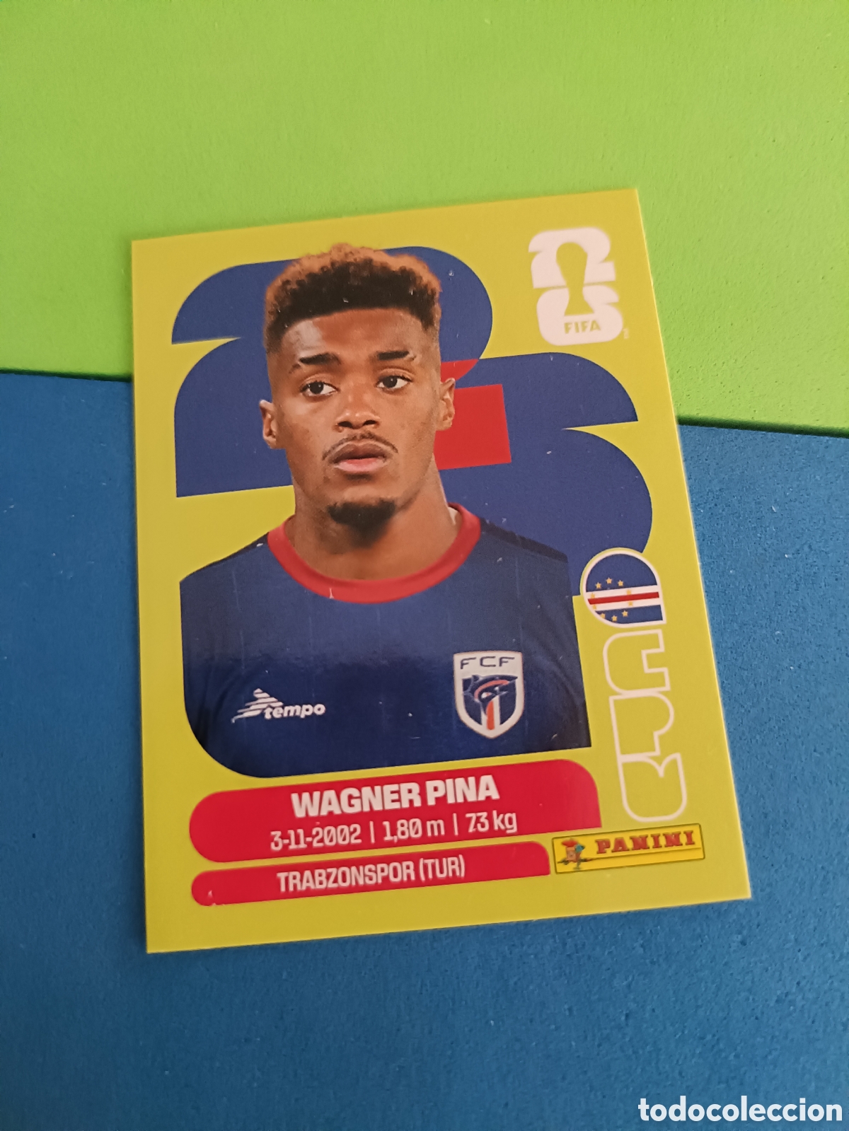 Cromos de f&uacute;tbol: Panini United Edition Mundial Fifa World cup 2026 26 sticker - CPV 7 Pina