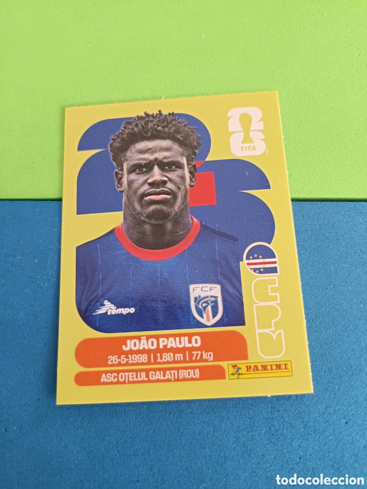 Cromos de f&uacute;tbol: Panini United Edition Mundial Fifa World cup 2026 26 sticker - CPV 8 Paulo