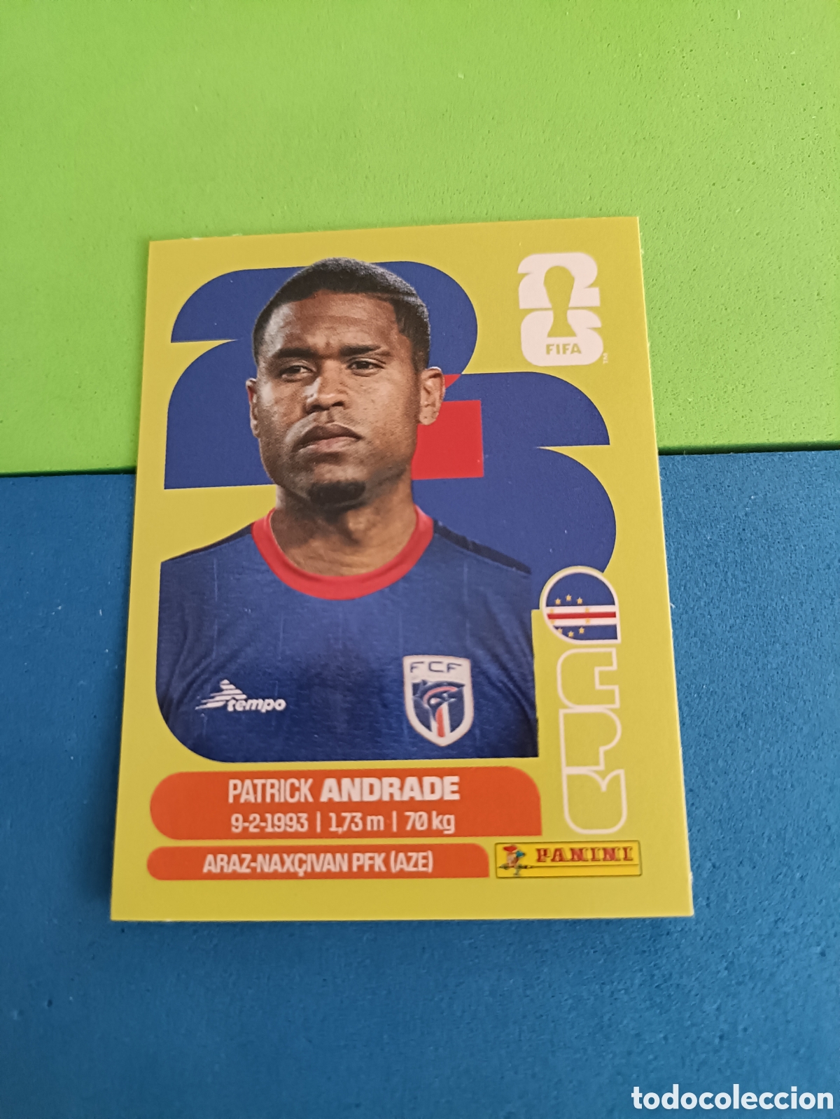 Cromos de f&uacute;tbol: Panini United Edition Mundial Fifa World cup 2026 26 sticker - CPV 11 Andrade