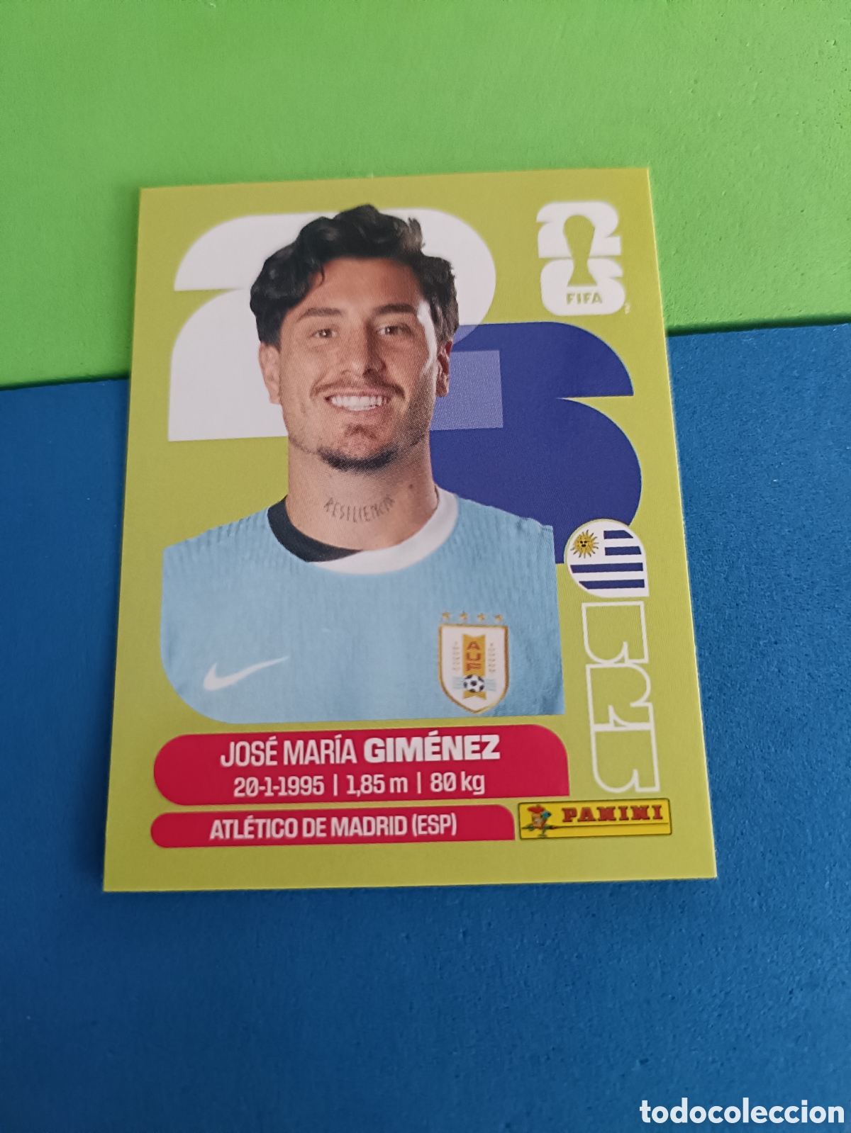 Cromos de f&uacute;tbol: Panini United Edition Mundial Fifa World cup 2026 26 sticker - URU 5 Gim&eacute;nez