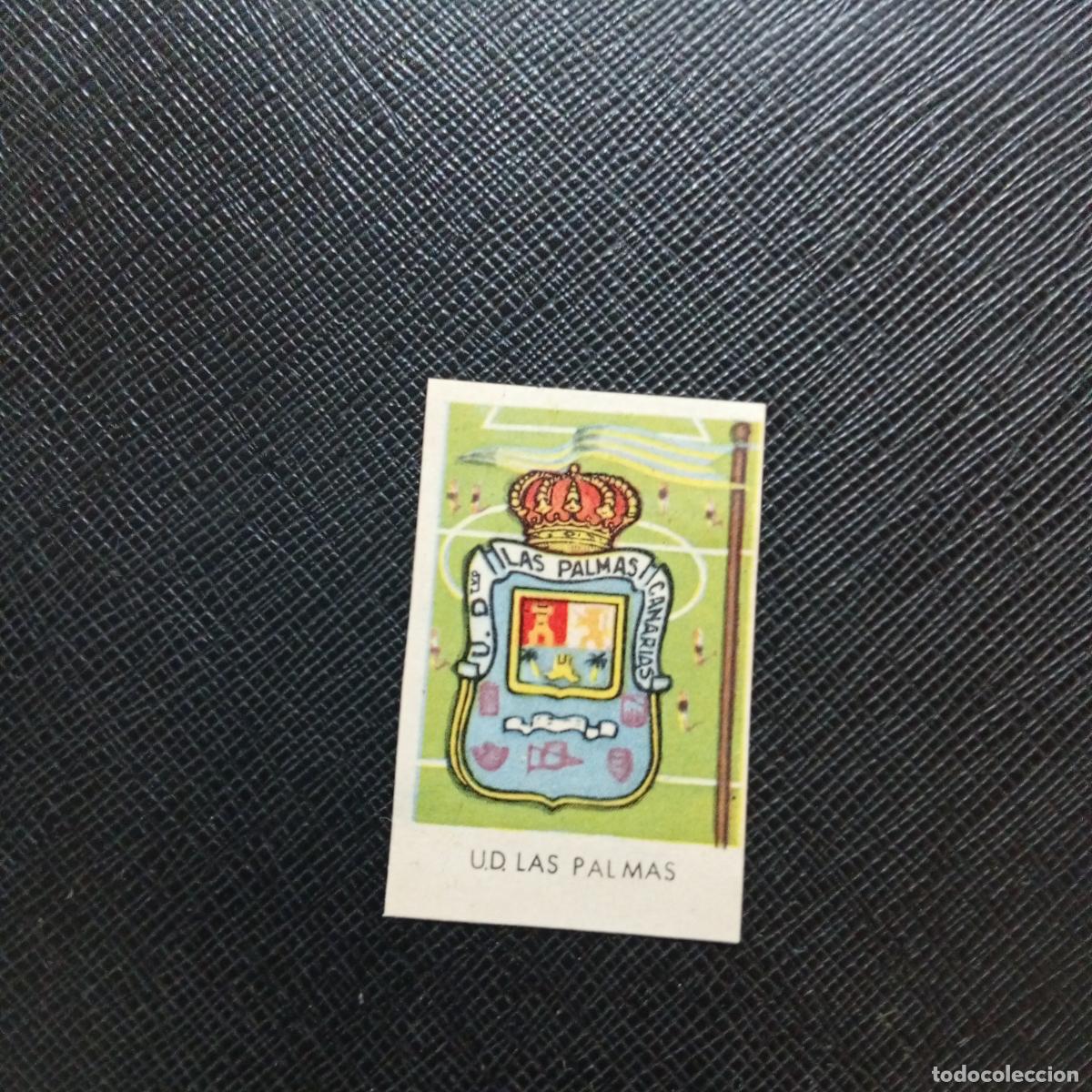 Cromos de f&uacute;tbol: 281 ESCUDO LAS PALMAS RUIZ ROMERO CAMPEONATOS 1959 1960 59 60 - DESPEGADO - (MD06/07) PG47