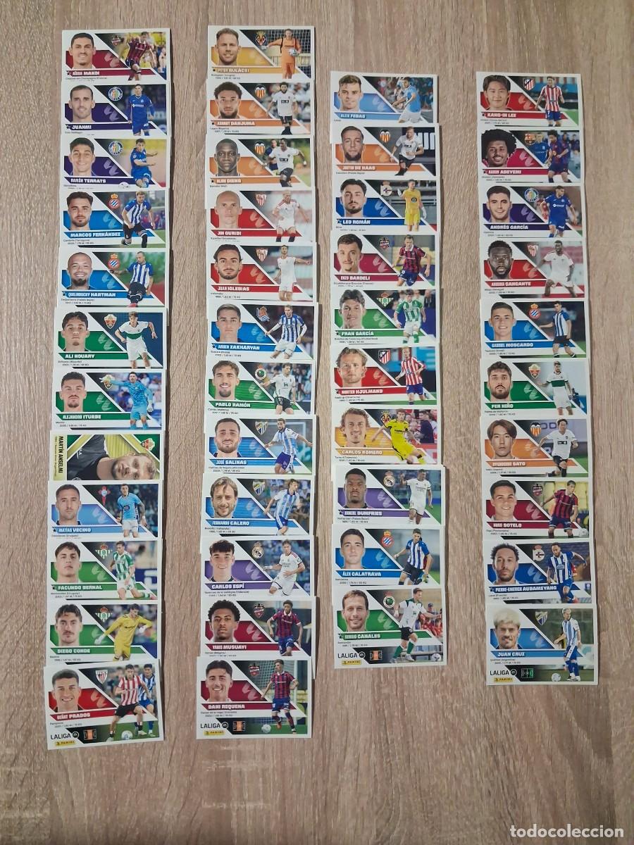 Cromos de f&uacute;tbol: Ediciones Este 2026 2027 26 27 Lote Segunda Edici&oacute;n Completo 44 cromos