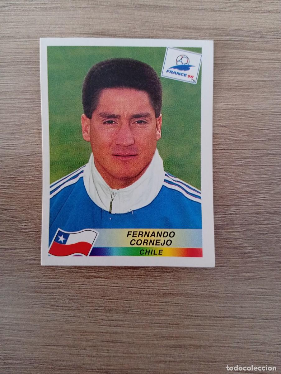 Cromos de f&uacute;tbol: FERNANDO CORNEJO 110 CHILE PANINI FRANCIA 1998 98 SIN PEGAR NUNCA PEGADO