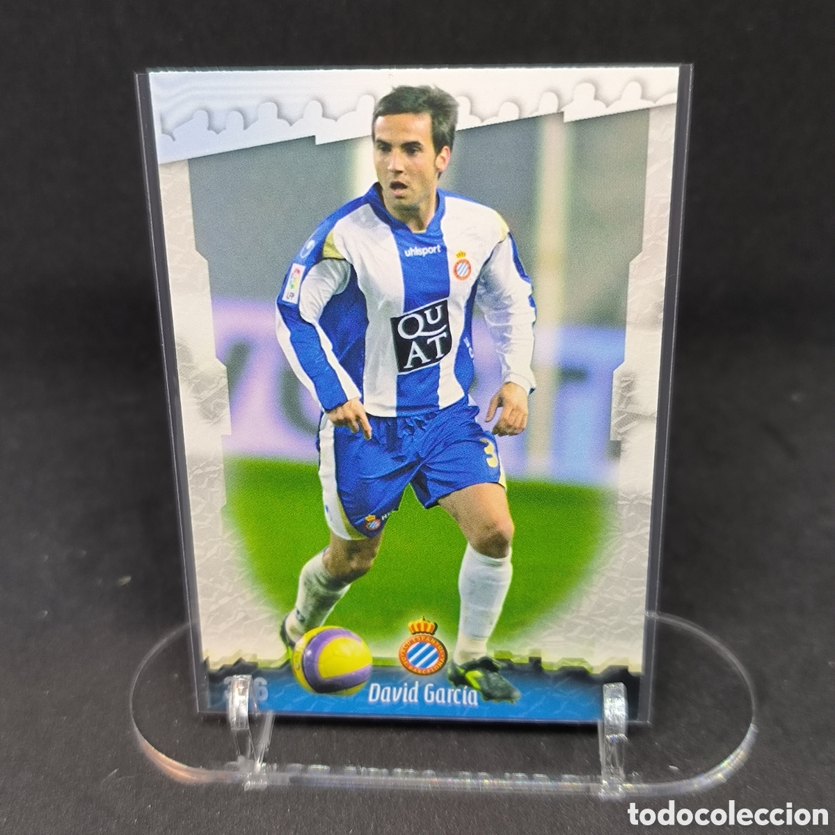 Cromos de f&uacute;tbol: David Garc&iacute;a Mundicromo 2009