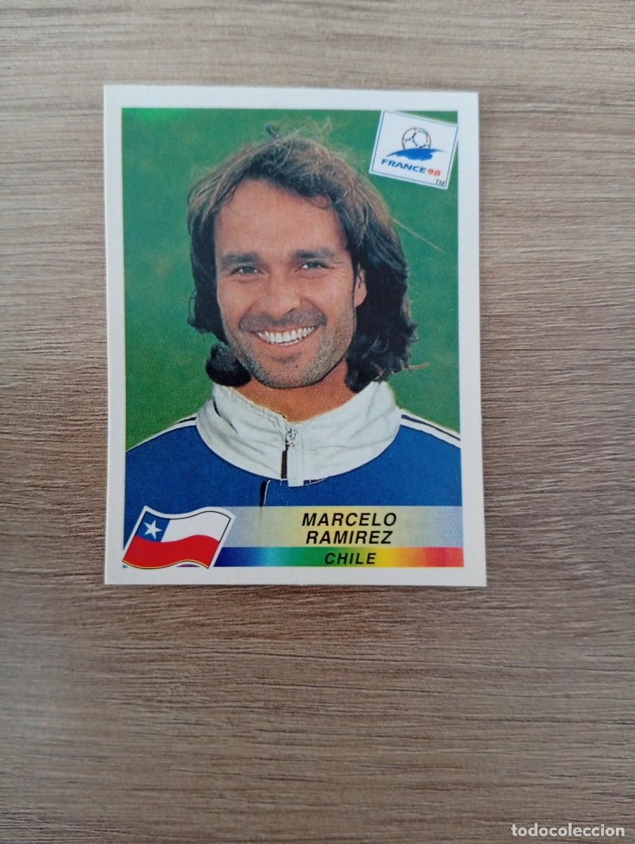 Cromos de f&uacute;tbol: MARCELO RAMIREZ 119 CHILE PANINI FRANCIA 1998 98 SIN PEGAR NUNCA PEGADO