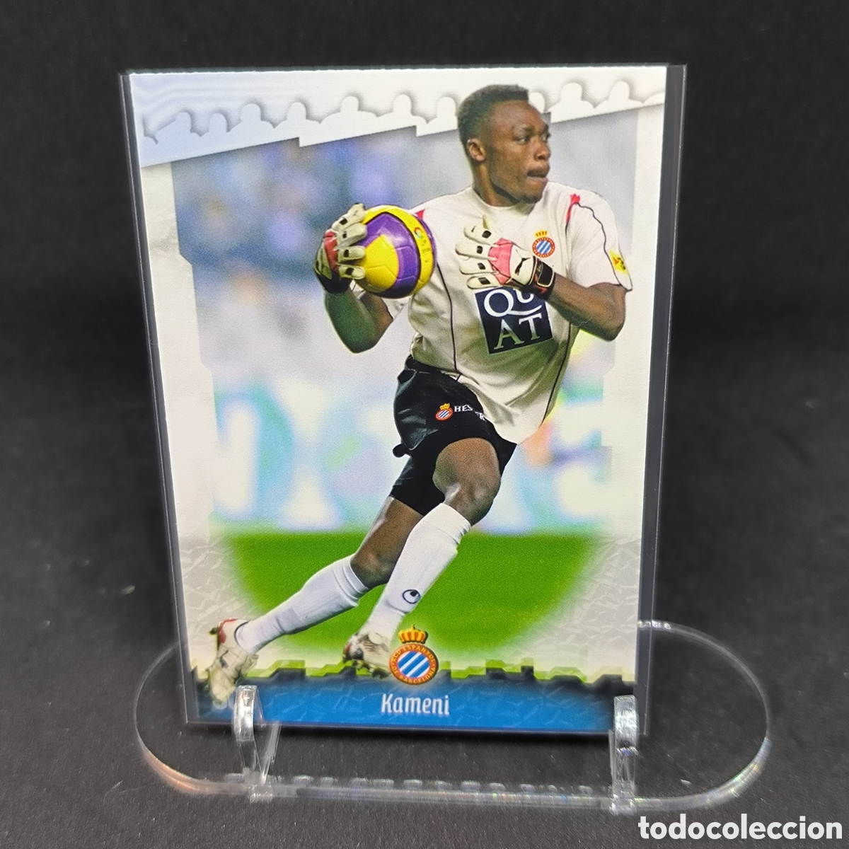 Cromos de f&uacute;tbol: Carlos Kameni Mundicromo 2009