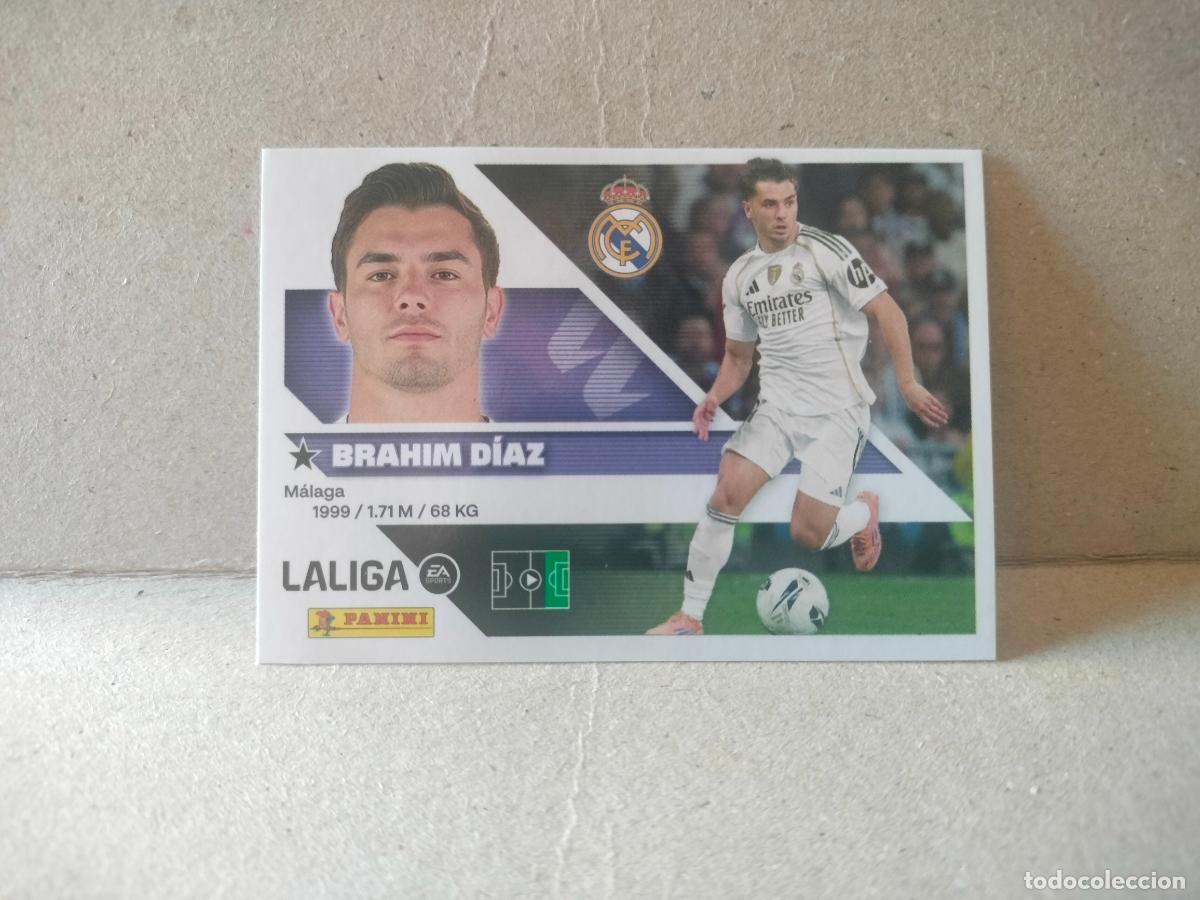 Cromos de f&uacute;tbol: CROMO FUTBOL 26-27 REAL MADRID BRAHIM DIAZ PANINI ESTE N&Uacute;MERO 16B