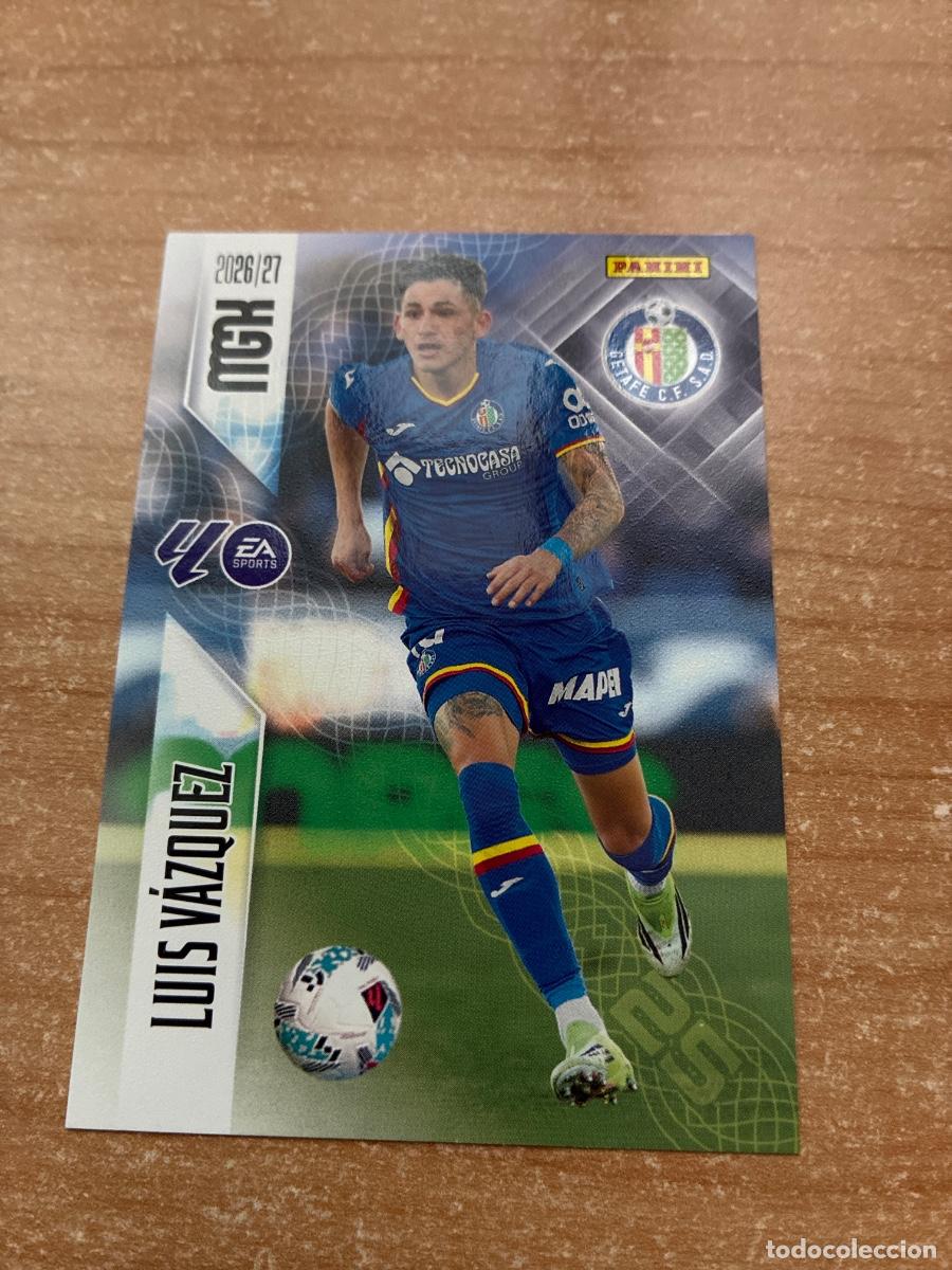 Cromos de f&uacute;tbol: 196 LUIS V&Aacute;ZQUEZ GETAFE MEGACRACKS 2026 2027