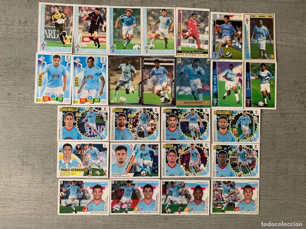 Cromos de f&uacute;tbol: LOTE DE CROMOS DEL CELTA DE VIGO