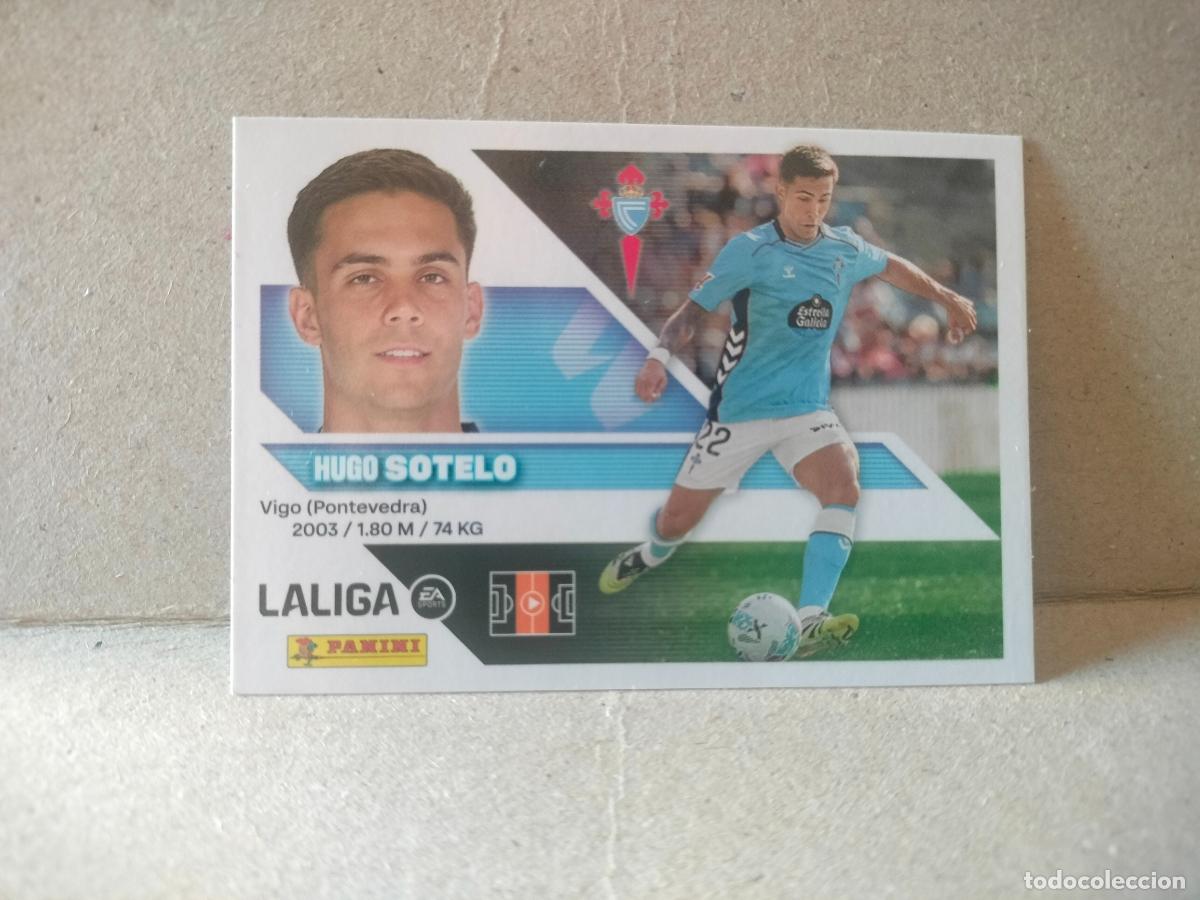 Cromos de f&uacute;tbol: CROMO FUTBOL 26-27 CELTA DE VIGO HUGO SOTELO PANINI ESTE N&Uacute;MERO 14