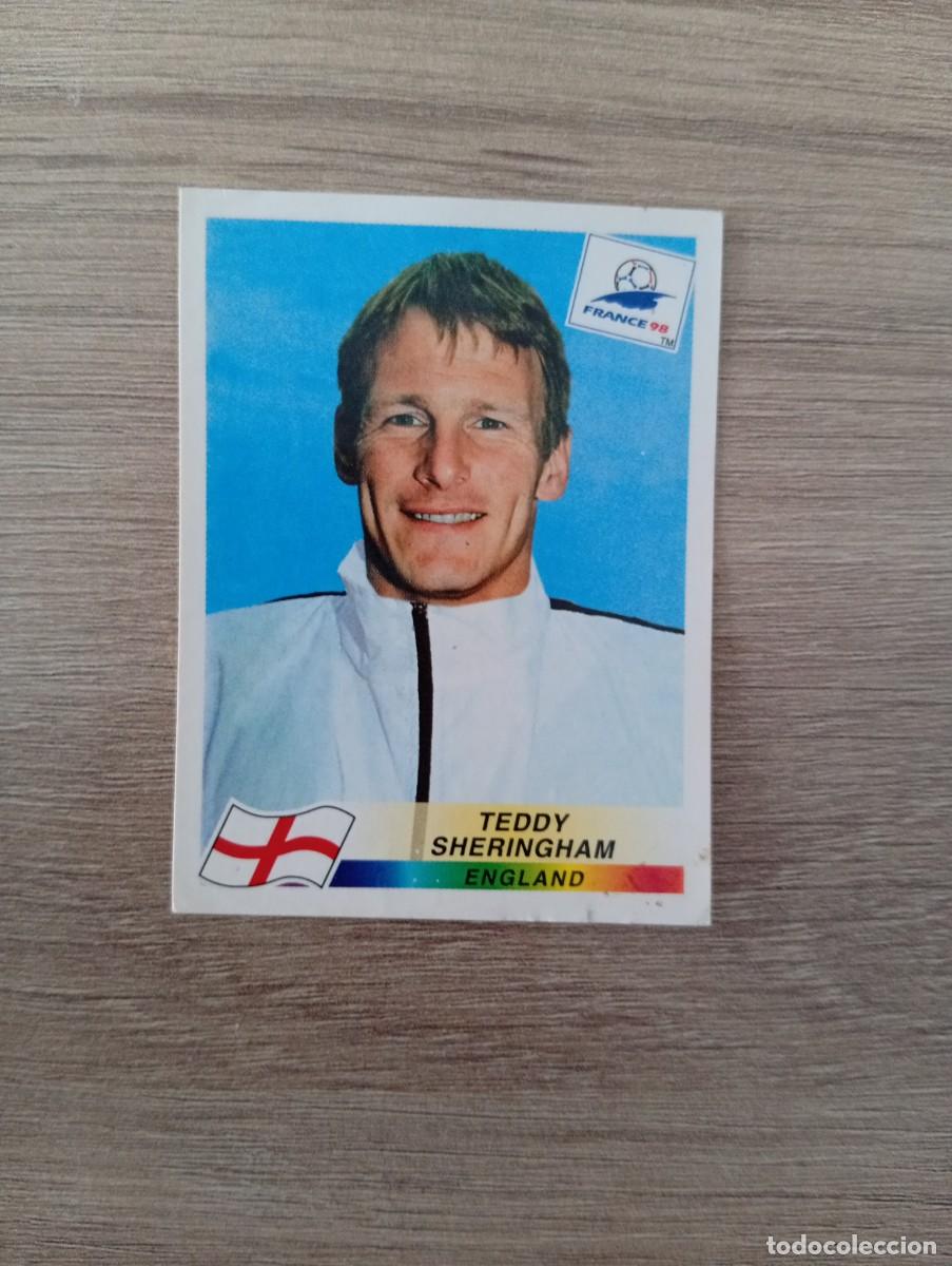 Cromos de f&uacute;tbol: TEDDY SHERINGHAM 475 INGLATERRA PANINI FRANCIA 1998 98 SIN PEGAR NUNCA PEGADO