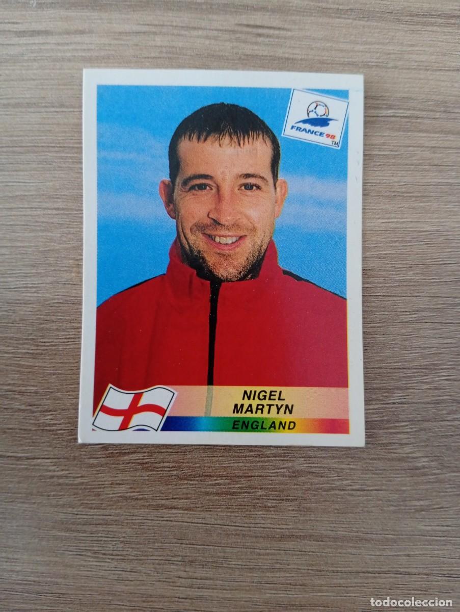 Cromos de f&uacute;tbol: NIGEL MARTYN 479 INGLATERRA PANINI FRANCIA 1998 98 SIN PEGAR NUNCA PEGADO