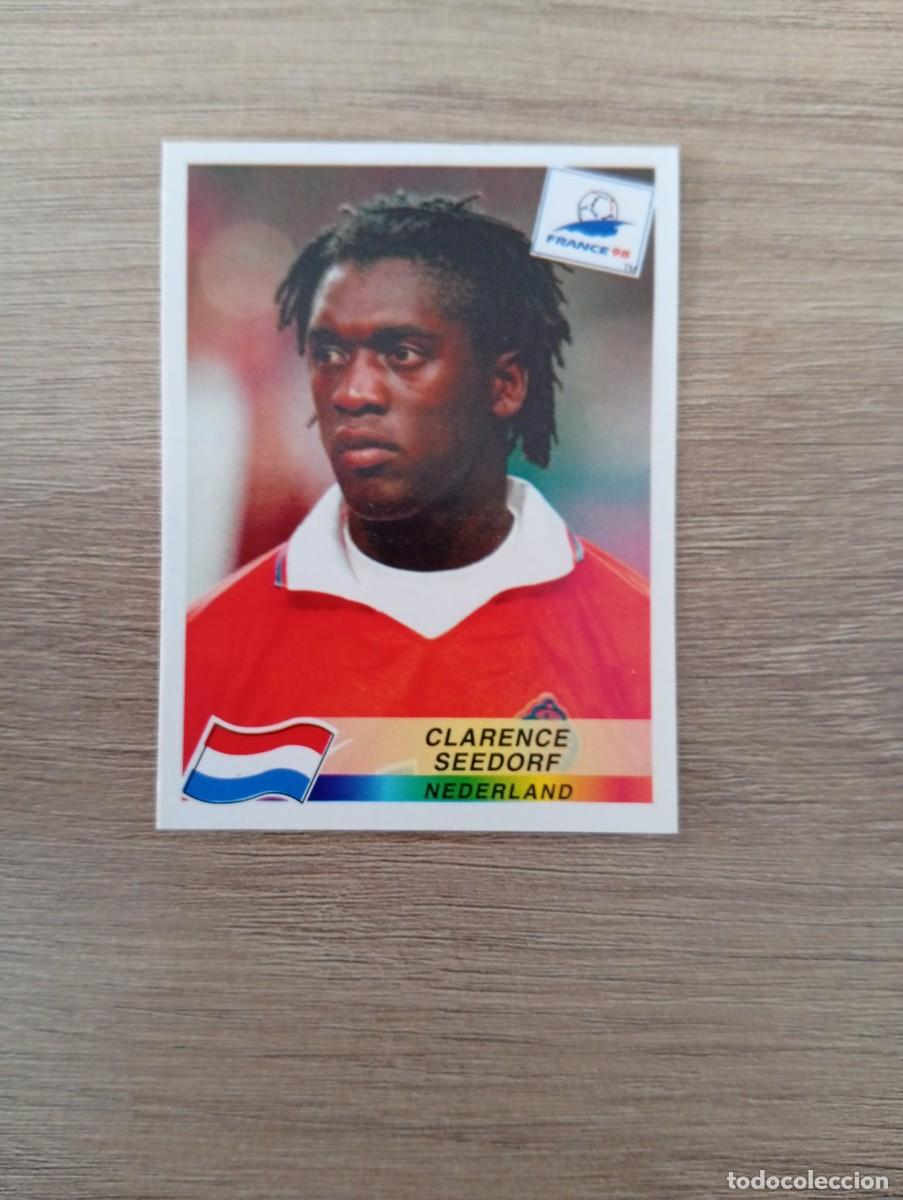 Cromos de f&uacute;tbol: CLARENCE SEEDORF 307 HOLANDA PANINI FRANCIA 1998 98 SIN PEGAR NUNCA PEGADO