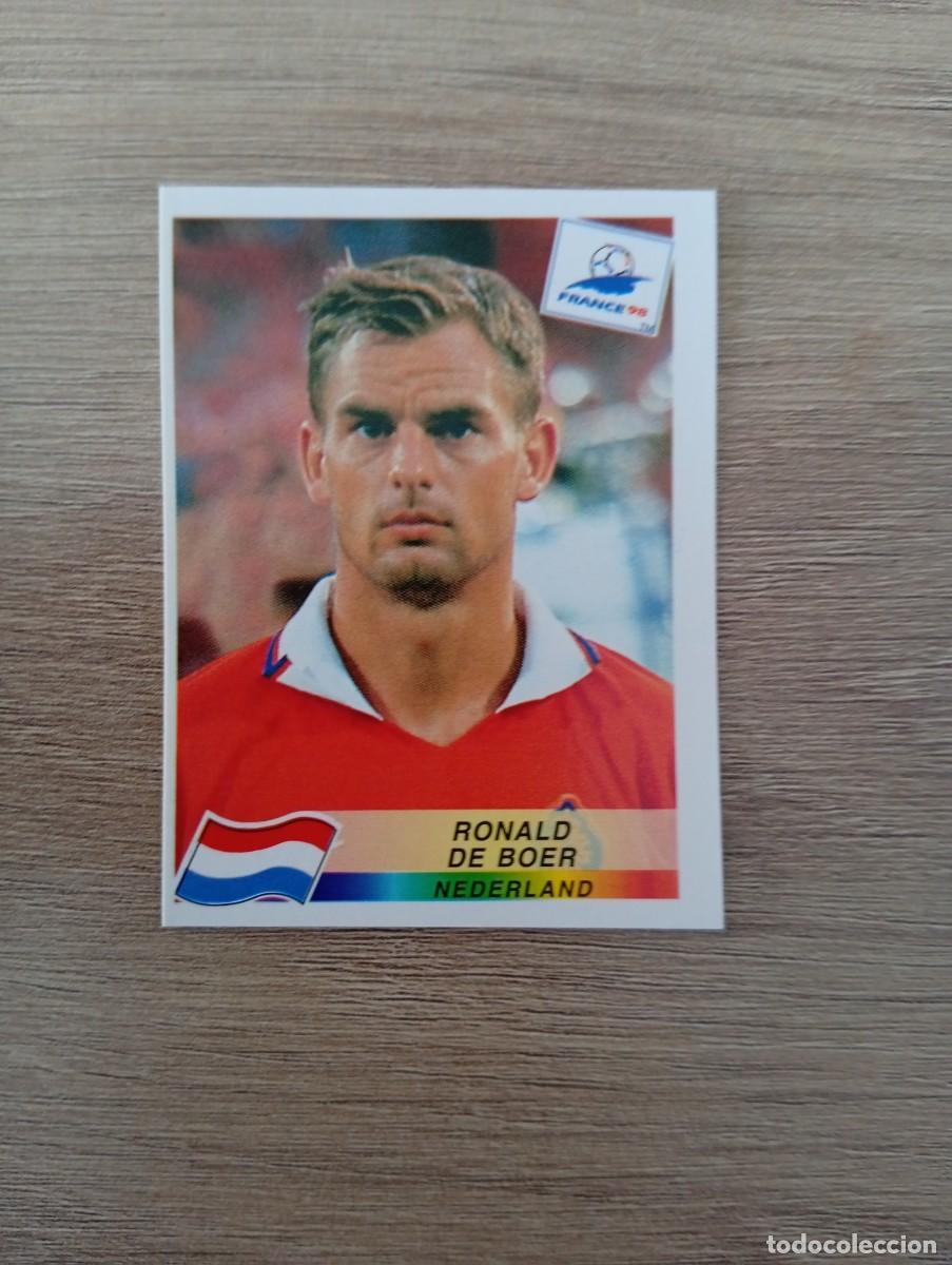 Cromos de f&uacute;tbol: RONALD DE BOER 308 HOLANDA PANINI FRANCIA 1998 98 SIN PEGAR NUNCA PEGADO