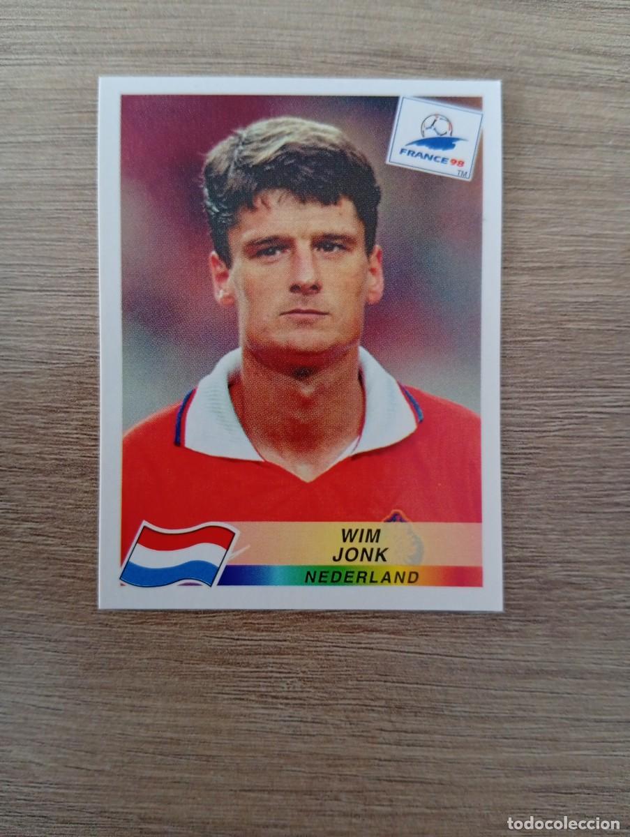 Cromos de f&uacute;tbol: WIN JONK 310 HOLANDA PANINI FRANCIA 1998 98 SIN PEGAR NUNCA PEGADO