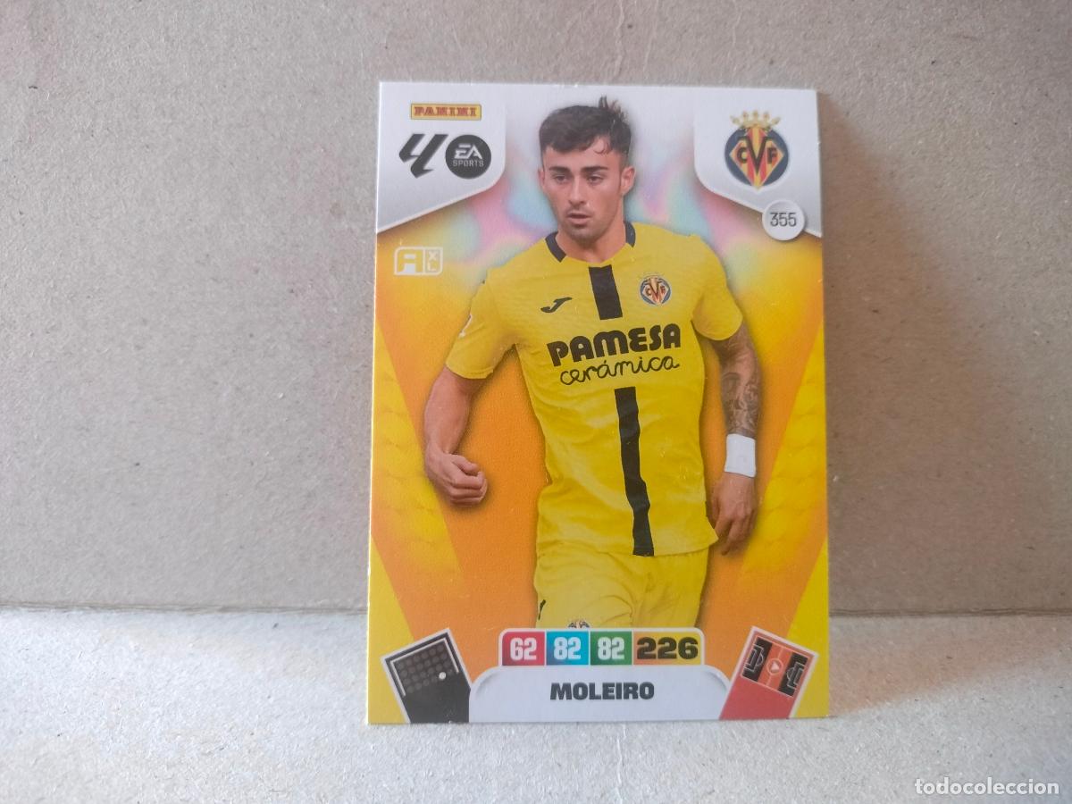 Cromos de f&uacute;tbol: CROMO FUTBOL 25-26 ADRENALYN XL VILLARREAL MOLEIRO N&Uacute;MERO 355 PANINI