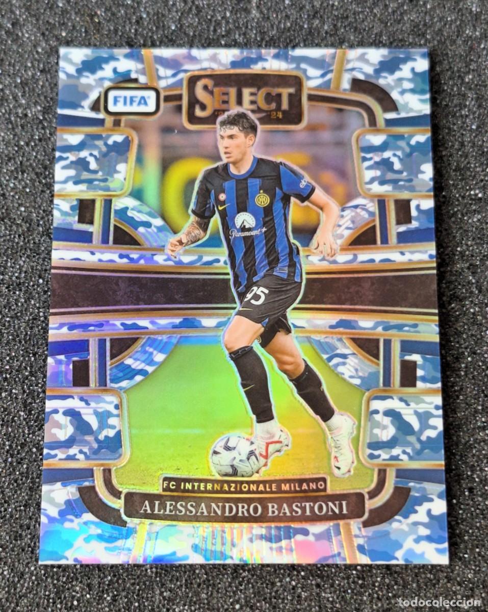 Cromos de f&uacute;tbol: Alessandro Bastoni Internazionale Milano Panini Select 2023-24 #36 Prizm 74/99