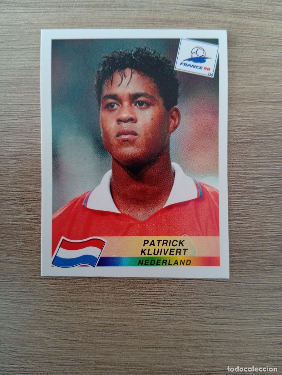 Cromos de f&uacute;tbol: PATRICK KLUIVERT 313 HOLANDA PANINI FRANCIA 1998 98 SIN PEGAR NUNCA PEGADO