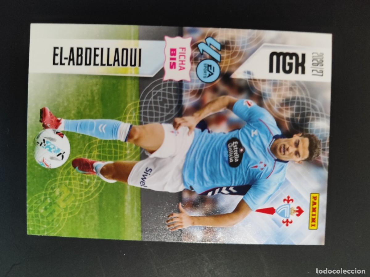 Cromos de f&uacute;tbol: MEGACRACKS 26/27 CARD FICHA BIS EL-ABDELLAOUI CELTA # 121BIS PANINI